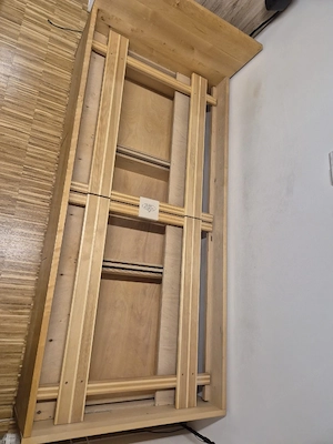 Holzbett, Ahorn, 200 x 90 x 42 cm Bild 5