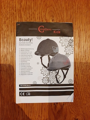 Reithelm - Kinder - Covalliero Beauty Vg1 - 53-57 cm Bild 5