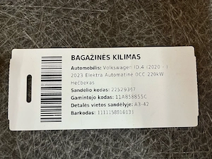 VW Hutablage und Kofferraum Ladeboden Bild 2