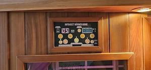 Infrarotsaunakabine aus Holz Bild 4