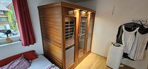 Infrarotsaunakabine aus Holz Bild 2