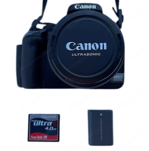 Canon EOS 400D   sehr guter Zustand, funktionstüchtig und mit Zubehör Bild 8