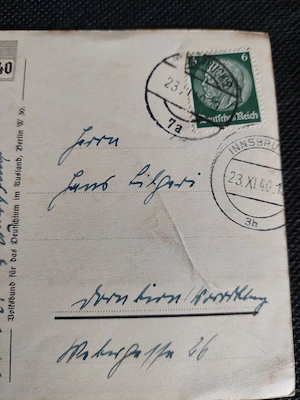Historische Künstlerpostkarte 1940 Bild 3