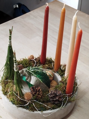 Deko Adventskranz neu  Bild 2