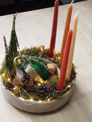 Deko Adventskranz neu  Bild 3