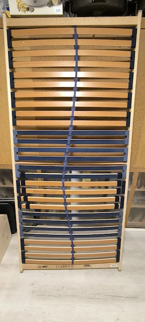 Lattenrost + Matratze 90x00 Bild 3