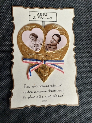 Ansichtskarte Frankreich 40er J. Bild 3
