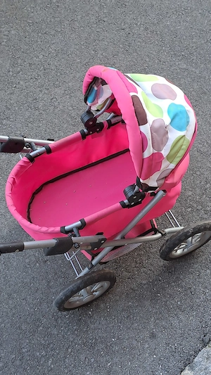 Kinderpuppenwagen samt Küche - schönes Spielzeug Bild 3