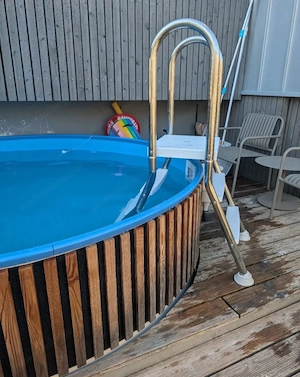 Stahlwandpool 2,5 x 0,9 m Bild 3