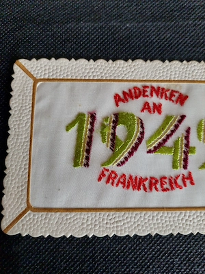 Historische Seidenpostkarte 1942 Bild 2