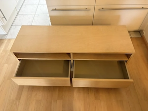 Fernsehkasten IKEA mit Tip On Schubladen Bild 3