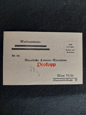 Historische Annahmeerklärung 1939 Bild 3