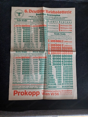 Historische Prokopp Lotterie  Bild 4