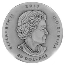 Canada: 20 Dollar Silbermünze 999,9% Ogygopsis 2017 Bild 2