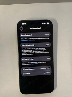 Iphone 15 pro   TAUSCH möglich gegen 15 Pro max Bild 4