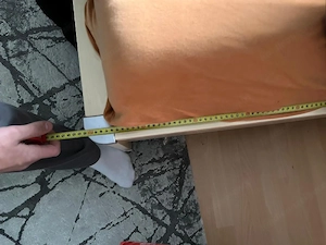 Bett 90 x 200 mit Lattenrost und Matratze  Bild 2