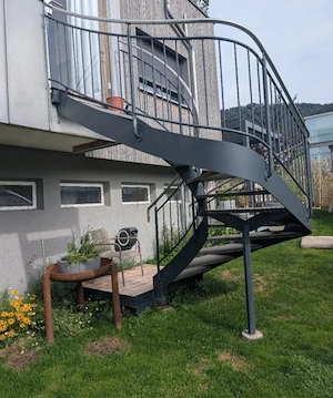 Metalltreppe vom Schlosser Bild 3