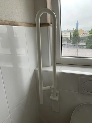 Stützgriffe für Toilette