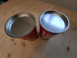 Coca-Cola Plüsch Eisbär in der Dose - Sammlerstück ca um 2000  Bild 7