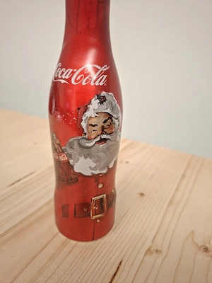 Coca-Cola Aluminium-Sammlerflasche 2012 - ungeöffnet Bild 5