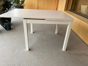 Tisch, 90 x 90 cm ausziehbar (Ikea) Bild 2
