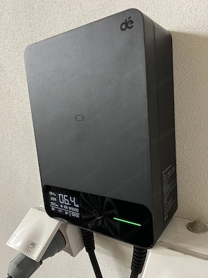 Wallbox 11kW mit APP RFID, 7,5m Typ2, Ladestation, Schwarz Bild 2