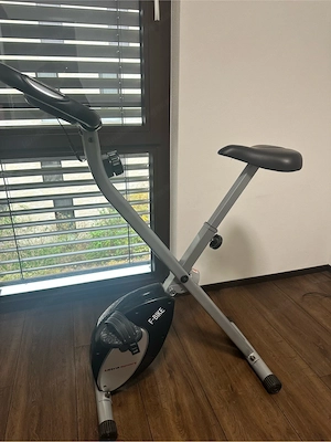 Ultrasport F-Bike Heimtrainer   klappbar, platzsparend & mit Pulsmessung Bild 3