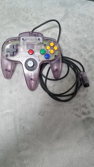 Nintendo N64 Controller purple Bild 2