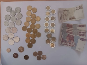Münzsammlung   Alte Münzen & Geldscheine (Konvolut)