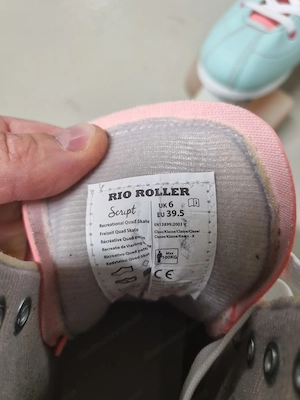 Rio Rollschuhe Gr. 39.5 neuwertig Bild 3