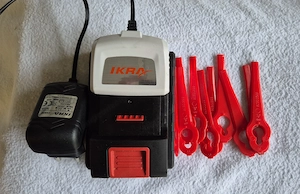 Rasentrimmer IKRA Akku 20 V Bild 4