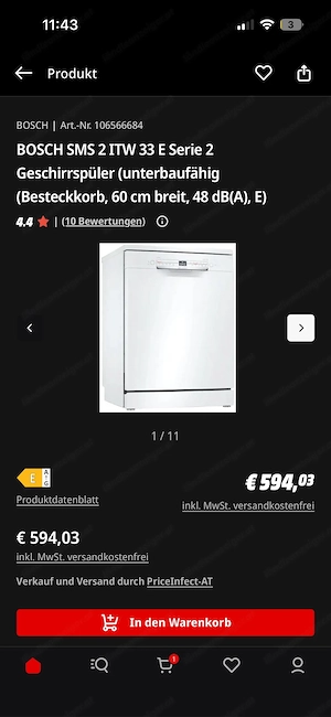 Geschirrspüler Bosch Bild 3