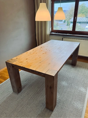 Esstisch Massivholz Akazie Bild 2