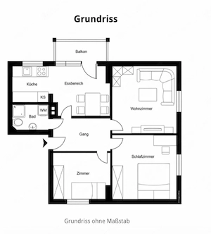 3 zimmer wohnung zu vermieten Bild 2
