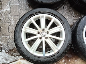 VW Tiguan Alu Sommerräder 235 50 R18  Bild 2
