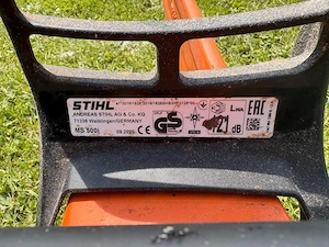 STIHL MS 500i Motorsäge + umfangreiches Zubehör Bild 4