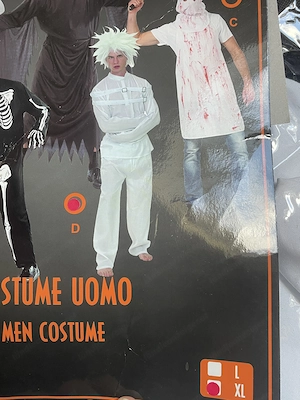 Halloween Kostüm Zwangsjacke Bild 2