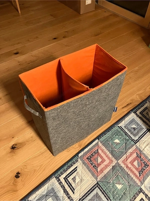 Wäschebox mit 2 Kammern Bild 2