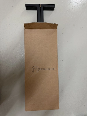 2 schwarze Handtuchhalter NALI   70   Bild 2