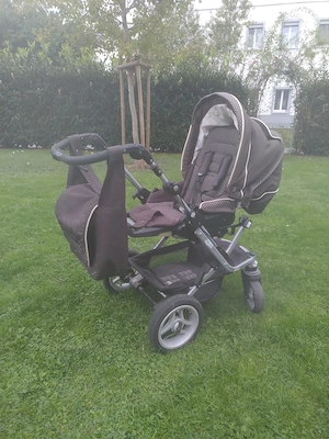 Teutonia Kinderwagen mit Wickel-Tasche  Bild 3