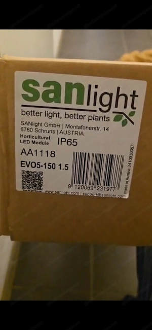 2x  Sanlight Evo 5 - 150 kommplette Anlage