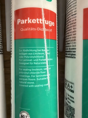 Parkettfuge Dichtstoff Bild 2