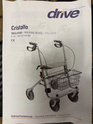 Rollator Cristallo Bild 2