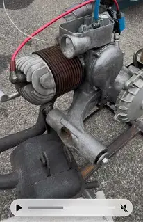 Vespa px 200 Motor Bild 5
