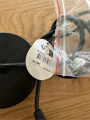 Nagelneue Lampe (Hängelampe)  Bild 5