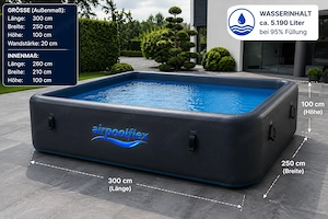 Drop Stitch Pools von 3 bis 6m Durchmesser Bild 4