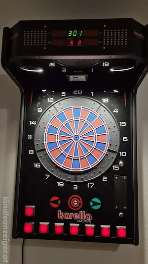 Karella Dartautomat, wie neu !! IDEAL FÜR DIESE JAHRESZEIT 