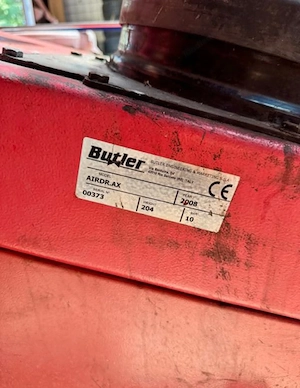 Reifenmontiermaschine Montiermaschine Butler Airdraulic  Bild 4