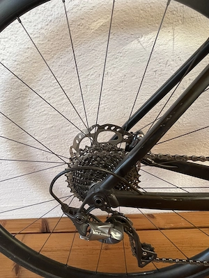 Rennrad Rose Reveal AL Ultegra RH 55  M schwarz matt Bild 8