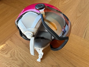 Kinder Skihelm 49-53 mit Visier Bild 3